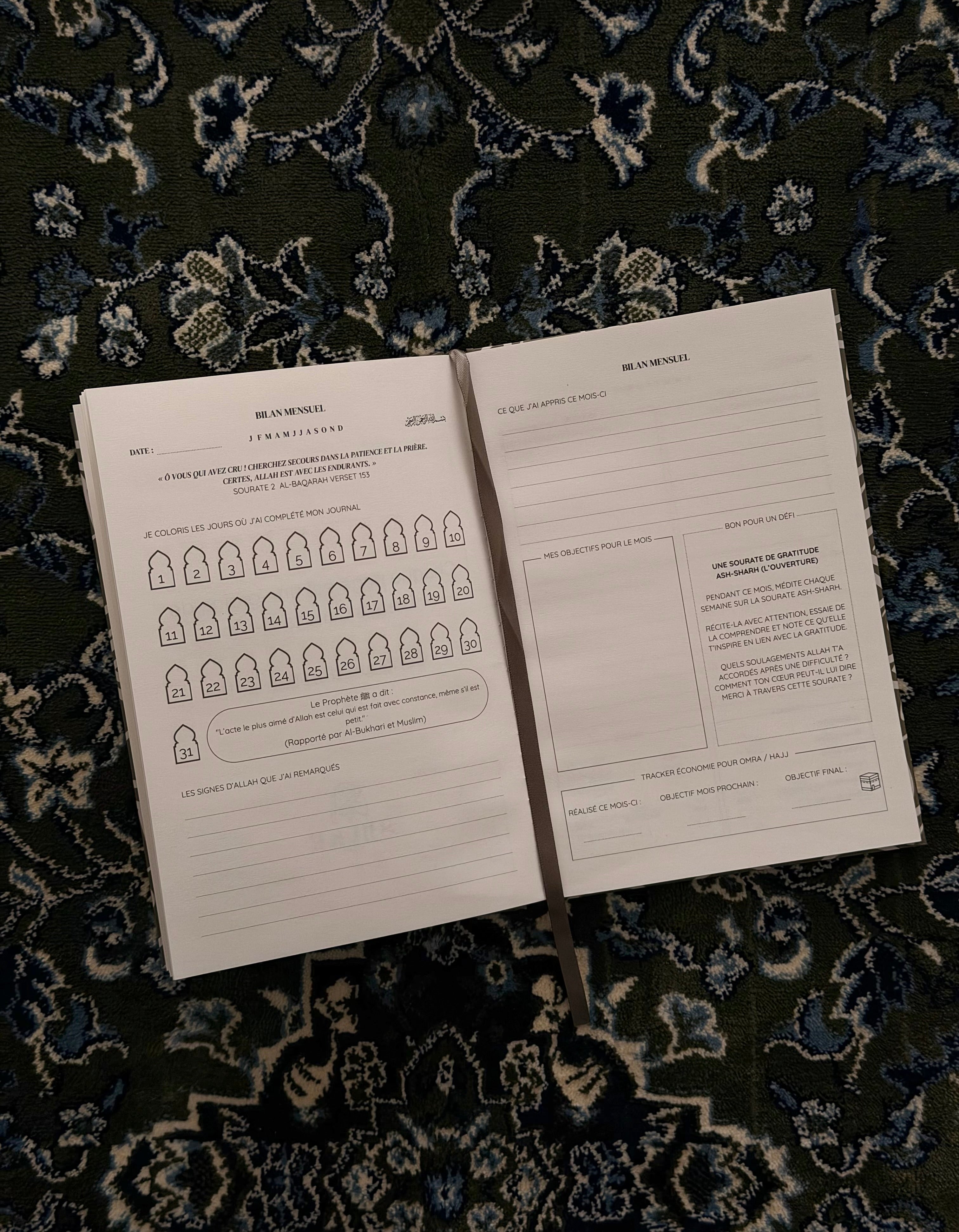 Mon Journal de Shukr – Solo 3 mois (version papier)